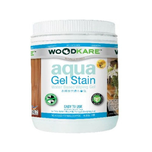 Wood-kare Aqua Gel Stain Water Based Wiping Gel 500G